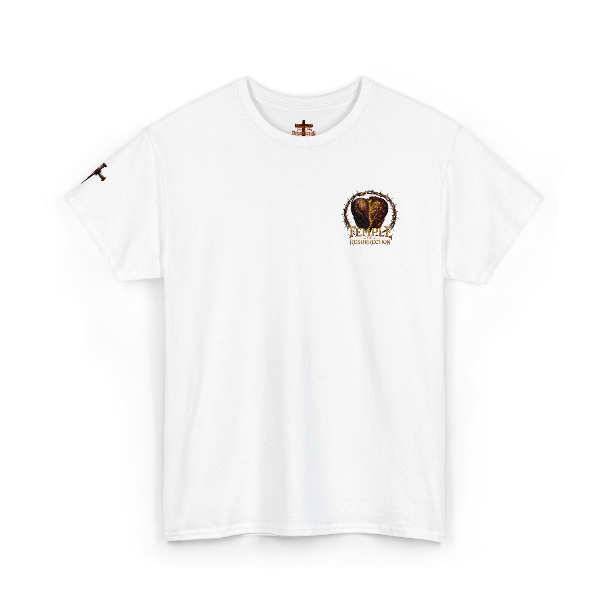White Cotton T‑Shirt
